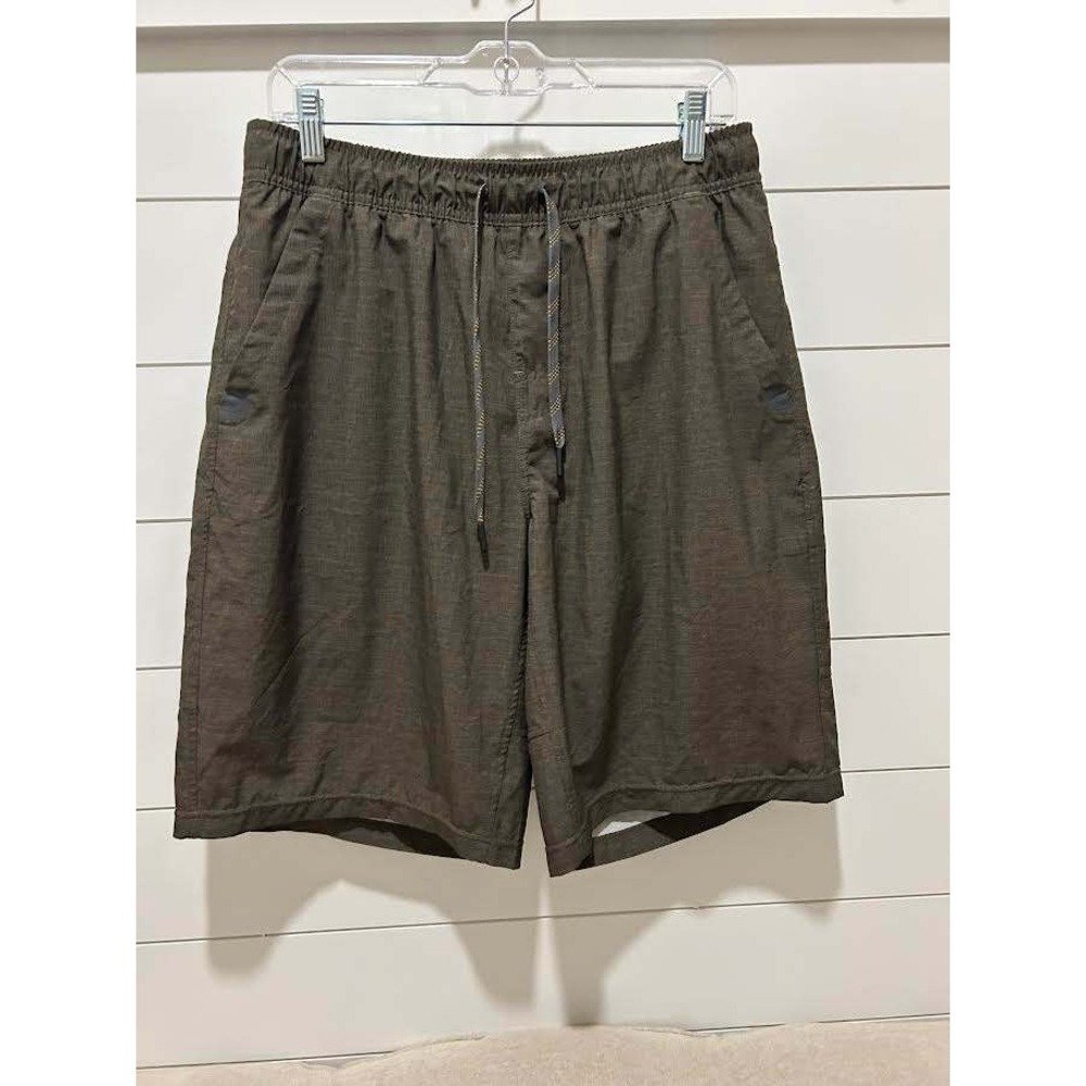 Prana Breathe Mens Brown Recycled Stretch Active Hiking Shorts Size L RN124977